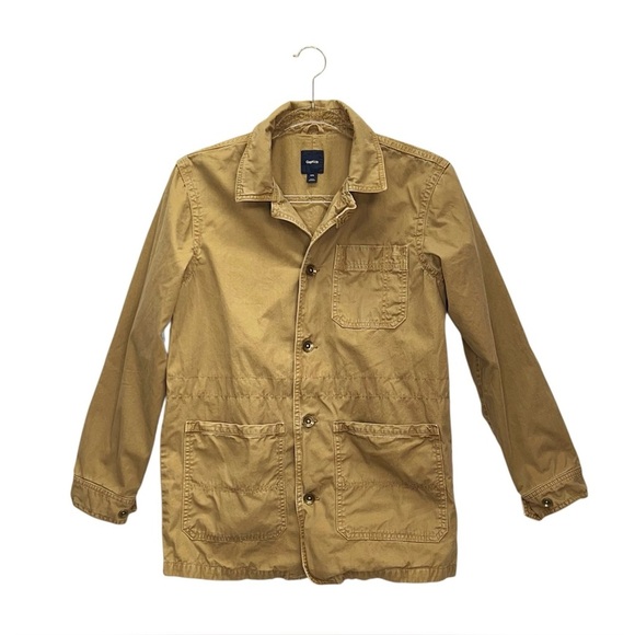 Gap Kids Khaki Field Jacket Boy’s Size XXL Coat Outerwear Gapkids Youth Unisex - Picture 1 of 5